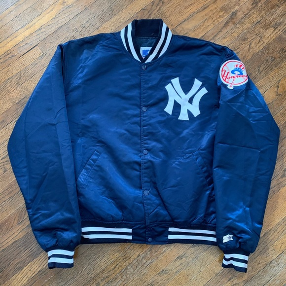 STARTER Other - Vintage 90s New York Yankees Satin Jacket